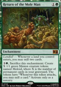 Return of the Mole Man - Marvel Super Heroes Commander Decks
