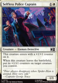 Selfless Police Captain - Marvel Super Heroes Commander Decks