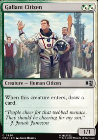 Gallant Citizen - Marvel Super Heroes Commander Decks