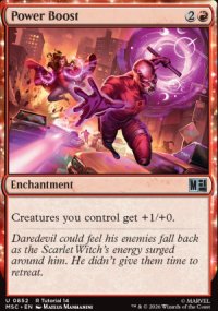 Power Boost - Marvel Super Heroes Commander Decks