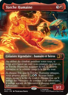 Torche Humaine - Marvel Super Heroes Commander Decks