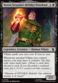 Baron Strucker, chef supr�me d'HYDRA - Marvel Super Heroes