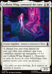 Colleen Wing, samoura� des rues - Marvel Super Heroes