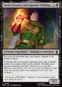 Baron Strucker, chef supr�me d'HYDRA - Marvel Super Heroes