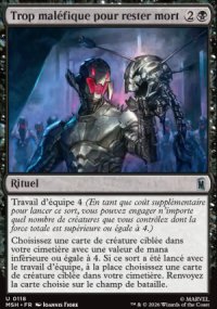 Trop mal�fique pour rester mort - Marvel Super Heroes