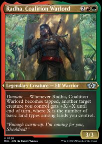 Radha, Coalition Warlord - 