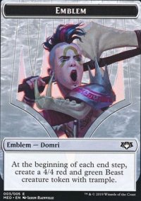 Emblme  Domri, porteur de chaos - 