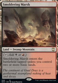 Smoldering Marsh - Streets of New capenna Commander Decks