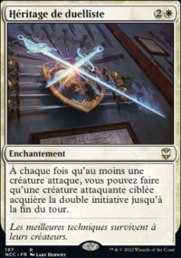 Hritage de duelliste - 