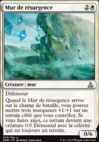 Mur de rsurgence - 