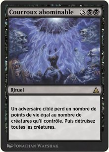 Courroux abominable - Through the Omenpaths