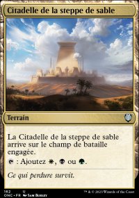 Citadelle de la steppe de sable - 