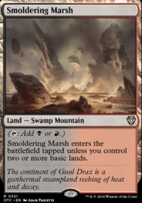 Smoldering Marsh - Outlaws of Thunder Junction Commander Decks