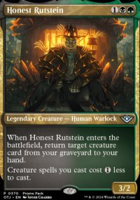 Honest Rutstein - 