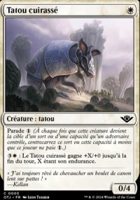 Tatou cuirass - 