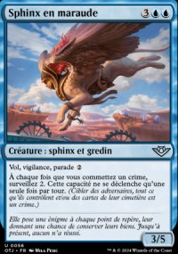 Sphinx en maraude - 