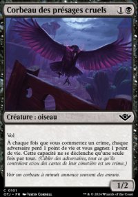 Corbeau des prsages cruels - 