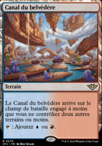 Canal du belvdre - 