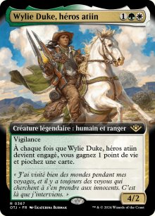 Wylie Duke, hros atiin - 