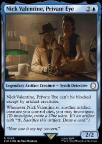 Nick Valentine, Private Eye - 