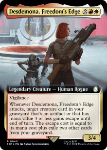 Desdemona, Freedom's Edge - 