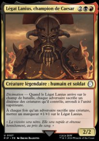 Lgat Lanius, champion de Caesar - 