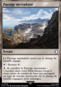 Paysage myriadaire - 