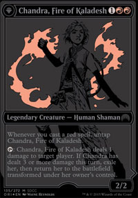 Chandra, feu de Kaladesh<br>Chandra, flamme rugissante