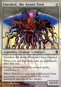 Emrakul, Dchirure des ons - Prerelease Promos