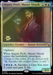 Alquist Proft, matre dtective - Prerelease Promos