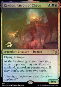 Rakdos, patron du chaos - Prerelease Promos