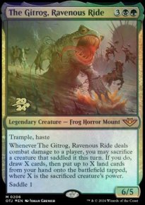 Le Gitrog, monture vorace - Prerelease Promos