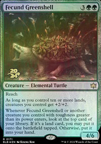 Carapace herbe fconde - Prerelease Promos