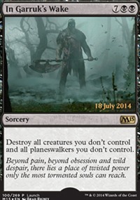 Dans le sillage de Garruk - Prerelease Promos