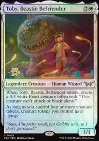 Toby, Beastie Befriender - Prerelease Promos