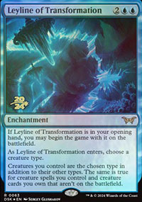 Ligne ley de transformation - Prerelease Promos