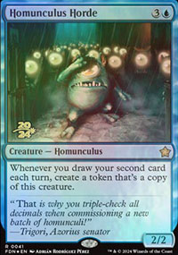 Horde d'homoncules - Prerelease Promos