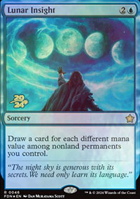 Perspicacit lunaire - Prerelease Promos