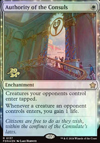 Autorit des consuls - Prerelease Promos