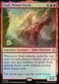 Etali, Tempte primordiale - Prerelease Promos