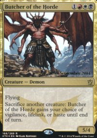 Boucher de la horde - Prerelease Promos