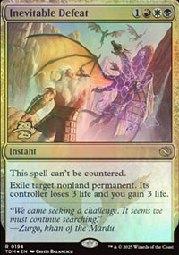 Inevitable Defeat - Prerelease Promos
