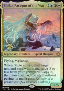Shiko, Paragon of the Way - Prerelease Promos