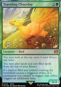 Traveling Chocobo - Prerelease Promos