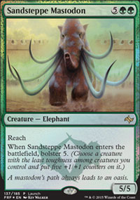 Mastodonte de la steppe de sable - Prerelease Promos