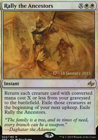 Ralliement des anctres - Prerelease Promos