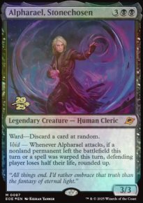 Alpharael, lu de la Pierre - Prerelease Promos
