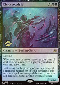 Acolyte de l'lgie - Prerelease Promos