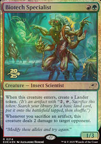 Spcialiste biotech - Prerelease Promos