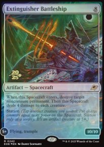 Vaisseau de combat extincteur - Prerelease Promos